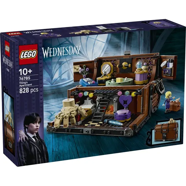 LEGO® Wednesday Izé lakhelye, építőszett és születésnapi vagy halloweeni ajándék 76785