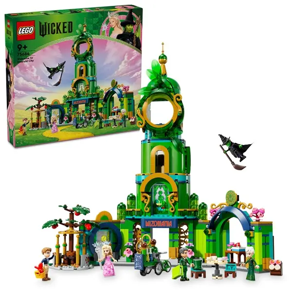 LEGO® Wicked Köszöntünk Emerald Cityben! gyűjthető játék 75684 – 4. kép