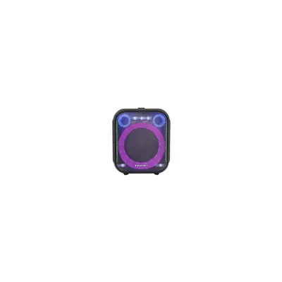 BLAUPUNKT PB6LED Hordozható Bluetooth hangszóró, LED, Karaoke, Fekete (RTVBLAS033)