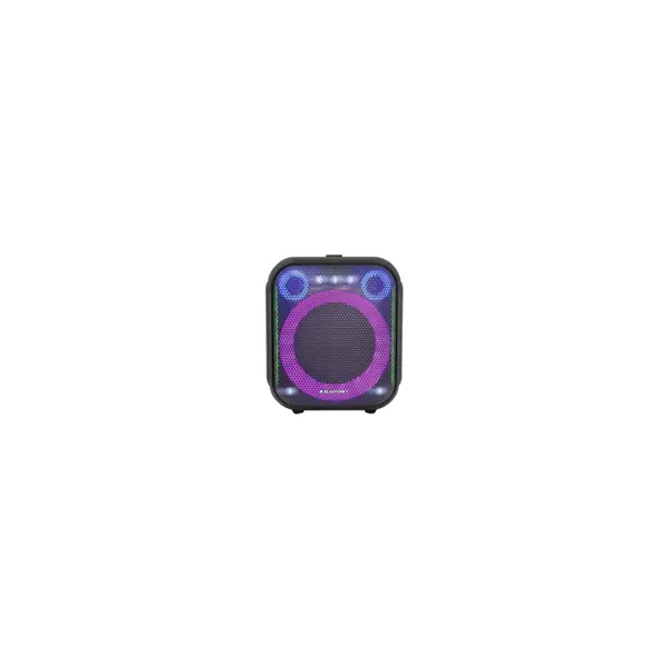 BLAUPUNKT PB6LED Hordozható Bluetooth hangszóró, LED, Karaoke, Fekete (RTVBLAS033)