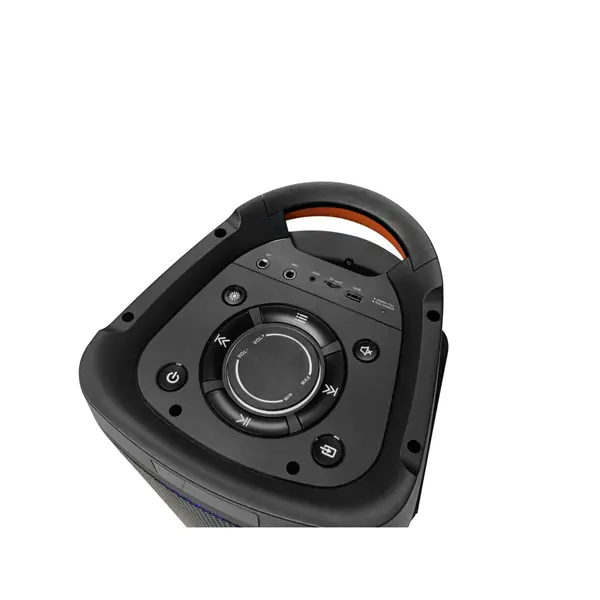 BLAUPUNKT PB06DB Bluetooth party hangszóró, 2 db mikrofon, RMS,TWS,FM,AUX, 500W, Fekete (RTVBLAS015) – 2. kép