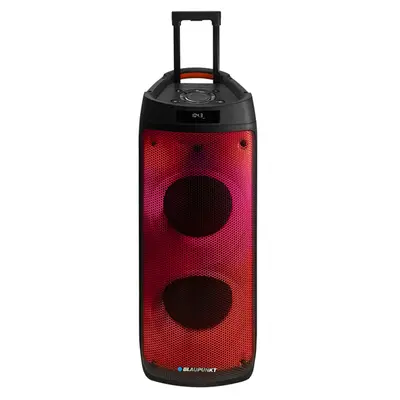 BLAUPUNKT PB08DB Bluetooth party hangszóró, RMS, TWS, FM,AUX, 2 mikrofon, 700W, Fekete (RTVBLAS018)