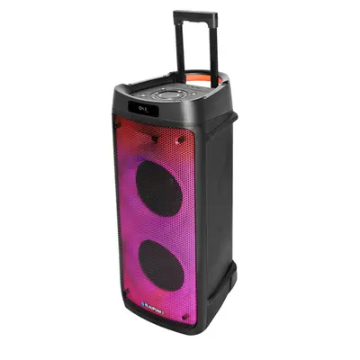 BLAUPUNKT PB08DB Bluetooth party hangszóró, RMS, TWS, FM,AUX, 2 mikrofon, 700W, Fekete (RTVBLAS018) – 2. kép