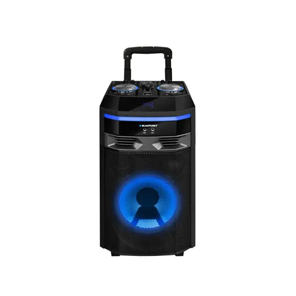BLAUPUNKT PS6 Bluetooth hangszóró karaoke funkcióval, TWS, FM, AUX, 1 mikrofon, 600W, Fekete (RTVBLAS011)