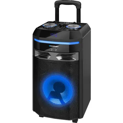BLAUPUNKT PS6 Bluetooth hangszóró karaoke funkcióval, TWS, FM, AUX, 1 mikrofon, 600W, Fekete (RTVBLAS011) – 2. kép
