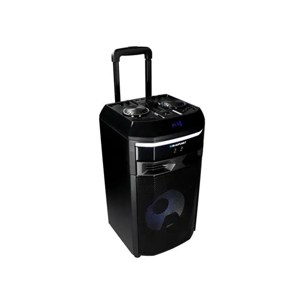 BLAUPUNKT PS6 Bluetooth hangszóró karaoke funkcióval, TWS, FM, AUX, 1 mikrofon, 600W, Fekete (RTVBLAS011) – 4. kép