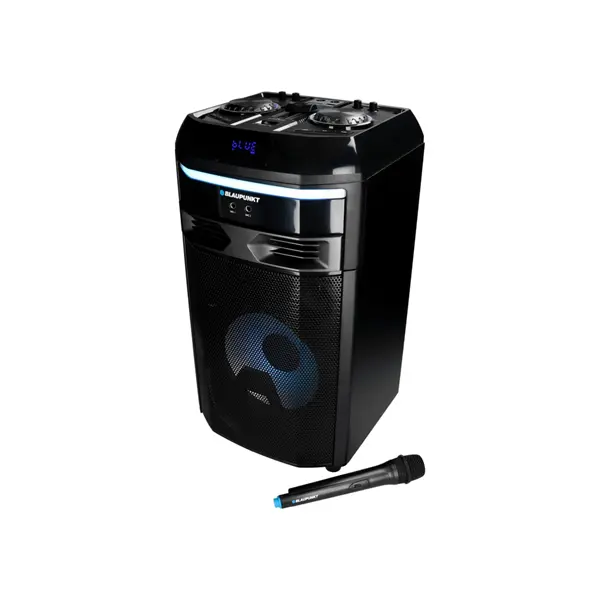 BLAUPUNKT PS6 Bluetooth hangszóró karaoke funkcióval, TWS, FM, AUX, 1 mikrofon, 600W, Fekete (RTVBLAS011) – 7. kép
