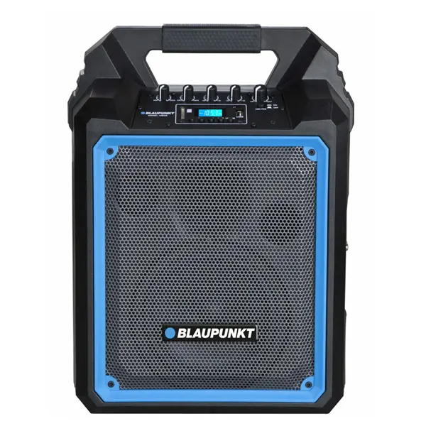 BLAUPUNKT MB06 Bluetooth Party karaoke hangszóró, 1 db mikrofon, 500W, Fekete (RTVBLAS002)
