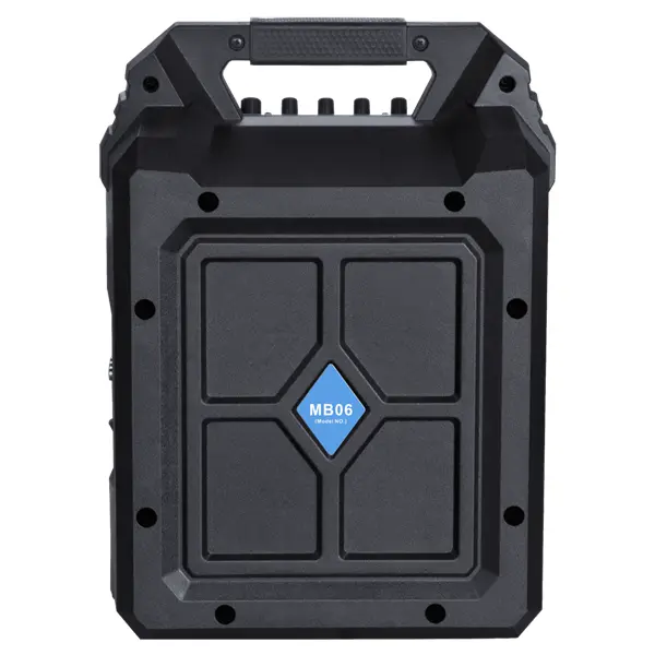BLAUPUNKT MB06 Bluetooth Party karaoke hangszóró, 1 db mikrofon, 500W, Fekete (RTVBLAS002) – 3. kép