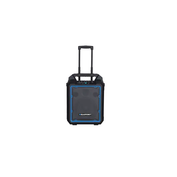 BLAUPUNKT MB10 Hordozható Bluetooth hangszóró, karaoke funkció, 1 db mikrofon, 600W, Fekete (RTVBLAS001)