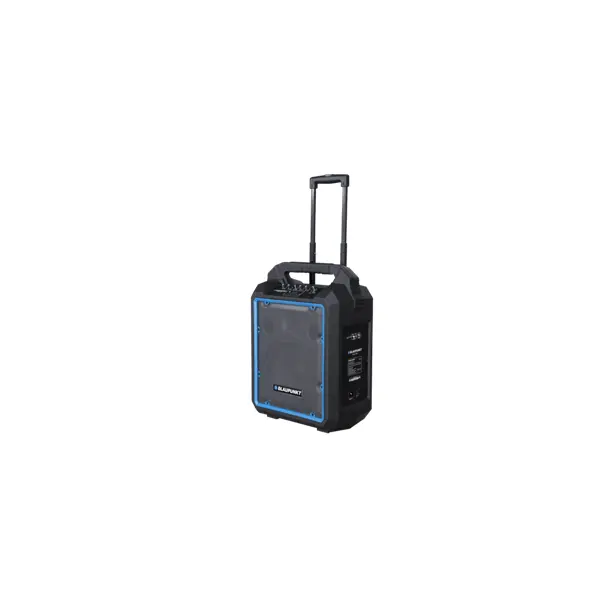 BLAUPUNKT MB10 Hordozható Bluetooth hangszóró, karaoke funkció, 1 db mikrofon, 600W, Fekete (RTVBLAS001) – 2. kép