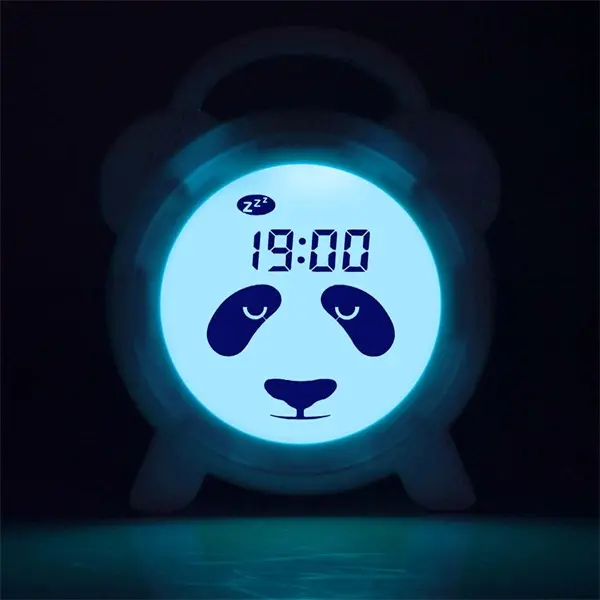 Alecto BC100PANDA Alvástréner éjszakai fény és ébresztőóra panda – 3. kép