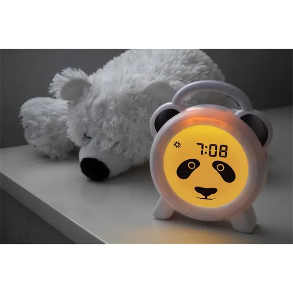 Alecto BC100PANDA Alvástréner éjszakai fény és ébresztőóra panda – 7. kép