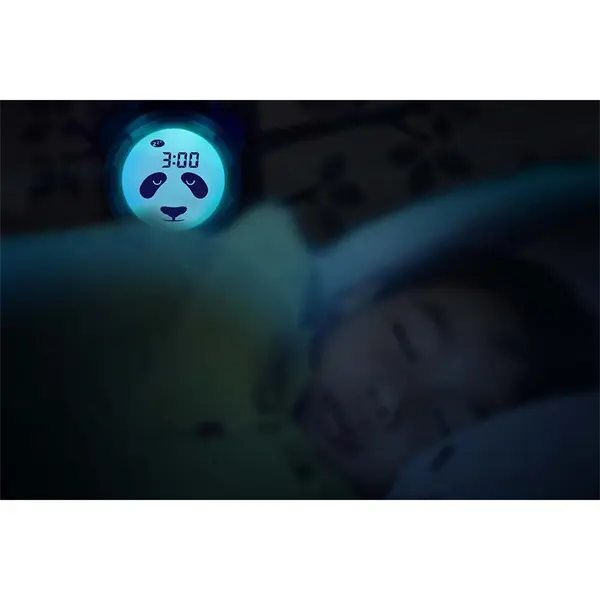 Alecto BC100PANDA Alvástréner éjszakai fény és ébresztőóra panda – 8. kép