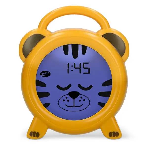 Alecto BC100TIGER Alvástréner éjszakai fény és ébresztőóra tigris – 2. kép