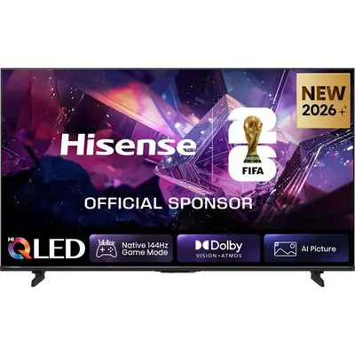 HISENSE 50E7S PRO 4K UHD 144Hz Smart Hi-QLED TV 50"/126cm, 3840x2160, 4xHDMI/2xUSB/RJ45/Wifi