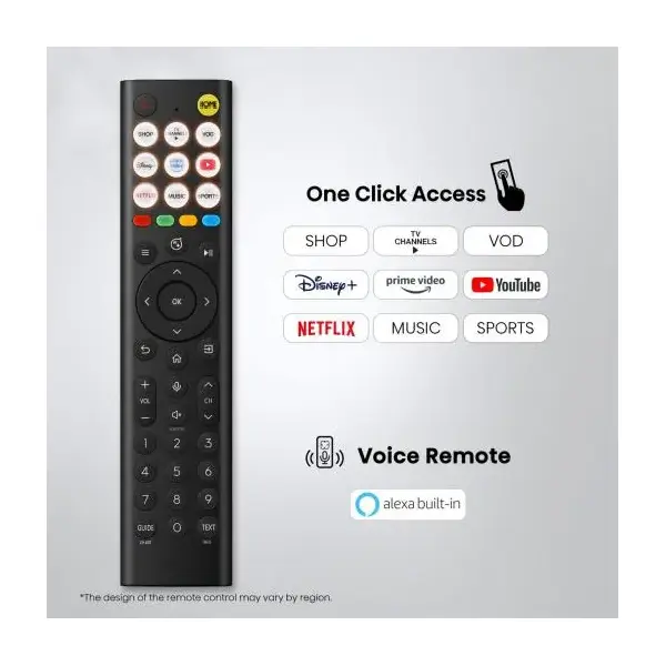 HISENSE 65E7S 65"/164cm 4K UHD Smart Hi-QLED TV, 3840x2160 3xHDMI/2xUSB/RJ45/Wifi – 5. kép
