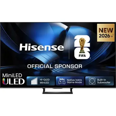 HISENSE 75U7SE 75"/189cm 4K 144Hz Smart MiniLED TV, 3840x2160, 4xHDMI/2xUSB/RJ45/Wifi