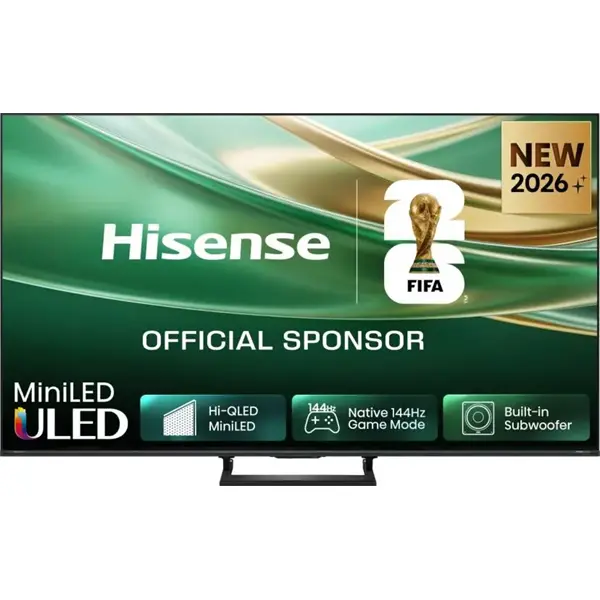 HISENSE 75E8S 75"/189CM 4K 144Hz Smart MiniLED TV, 3840X2160, 4xHDMI/2xUSB/RJ45/WIFI