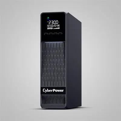 CYBERPOWER Online S ECO ups, 1000VA 900W, 2xSCHUKO 1xIEC C13, online, tiszta szinuszos, aktív PFC, torony