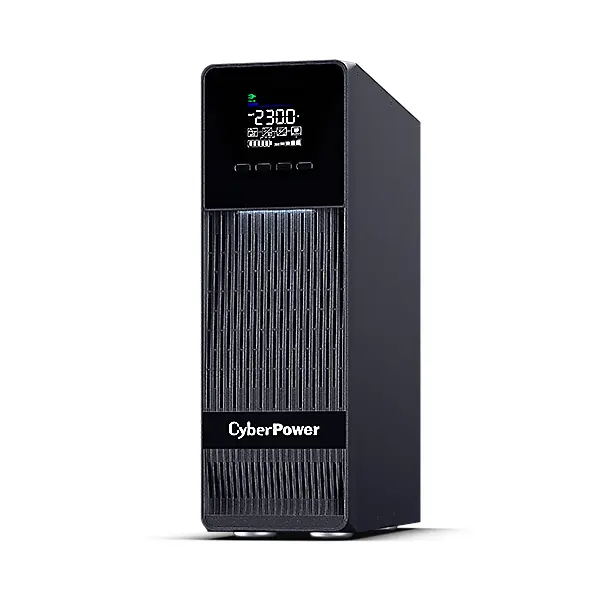 CYBERPOWER Online S ECO ups, 2000VA 1800W, 2xSCHUKO 2xIEC C13, online, tiszta szinuszos, aktív PFC, torony