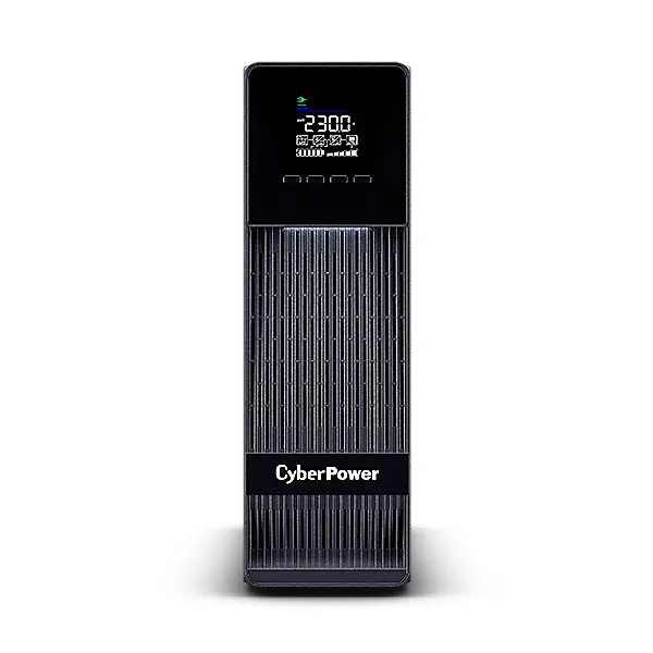 CYBERPOWER Online S ECO ups, 2000VA 1800W, 2xSCHUKO 2xIEC C13, online, tiszta szinuszos, aktív PFC, torony – 3. kép