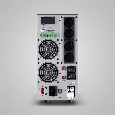 CYBERPOWER Online S ECO ups, 3000VA 2700W, 4xSCHUKO 2xIEC C13, online, tiszta szinuszos, aktív PFC, torony – 2. kép