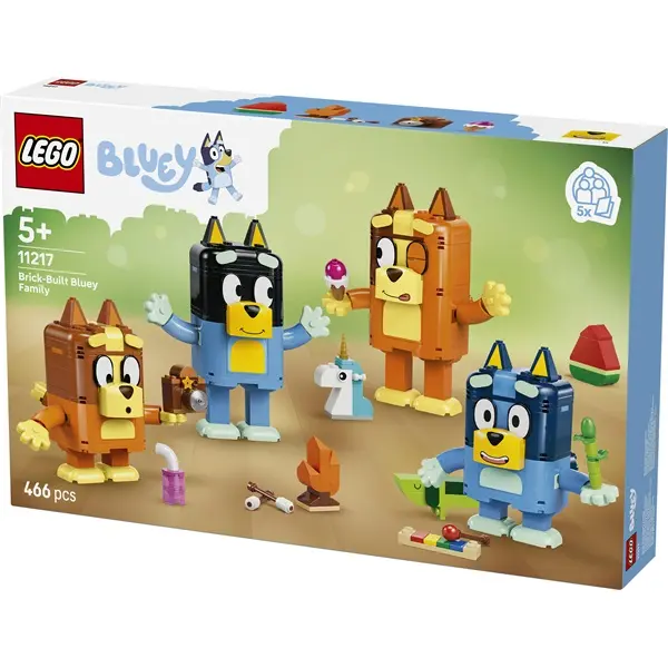LEGO® Bluey: Bluey családja kockákból 11217 – 3. kép