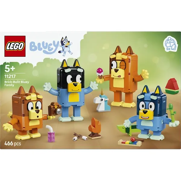 LEGO® Bluey: Bluey családja kockákból 11217 – 4. kép
