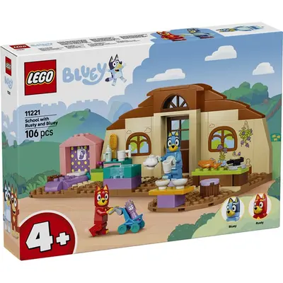 LEGO® Bluey: Rozsdás és Bluey a suliban 11221 – 2. kép