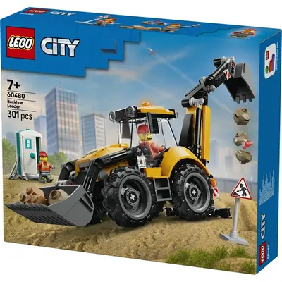 LEGO® City Great Vehicles Sárga árokásó-rakodó 60480 – 2. kép