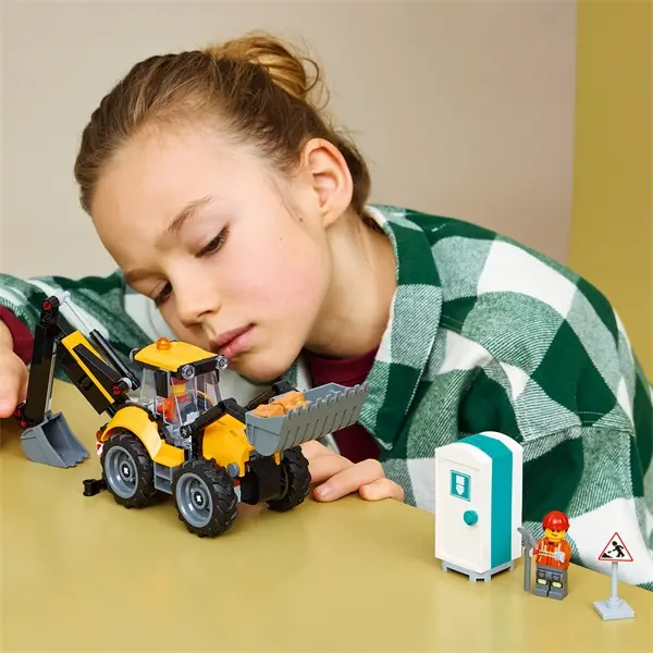 LEGO® City Great Vehicles Sárga árokásó-rakodó 60480 – 6. kép