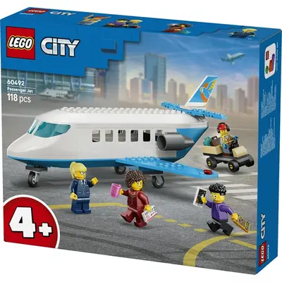 LEGO® City Great Vehicles Utasszállító repülőgép 60492 – 2. kép