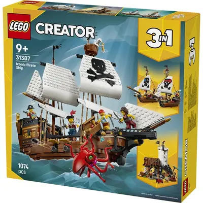 LEGO® Creator Ikonikus kalózhajó 31387 – 2. kép