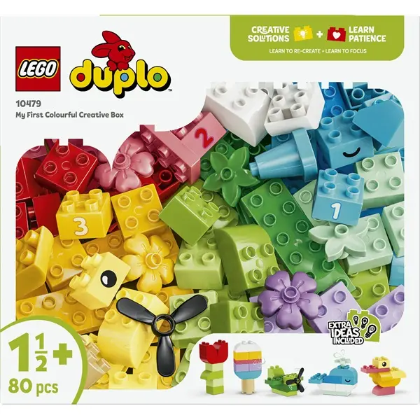 LEGO® DUPLO® Classic Színpompás, kreatív csomag 10479 – 3. kép