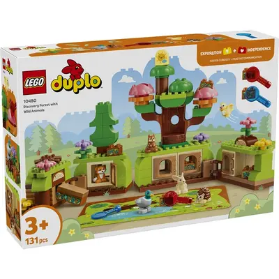 LEGO® DUPLO® Town Kalandos erdő vadállatokkal 10480