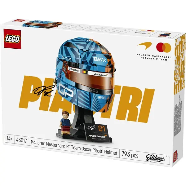 LEGO® Edition Sports Oscar Piastri Mclaren sisak 43017 – 2. kép