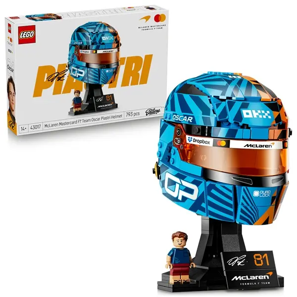 LEGO® Edition Sports Oscar Piastri Mclaren sisak 43017 – 4. kép