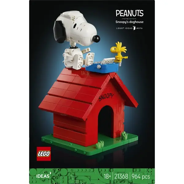LEGO® Ideas Peanuts: Snoopy kutyaháza 21368 – 3. kép