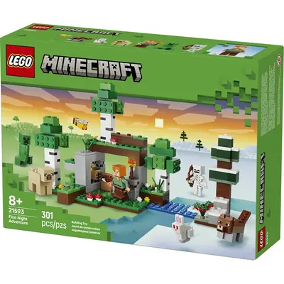 LEGO® Minecraft® Az első éjszaka kalandjai 21593 – 2. kép