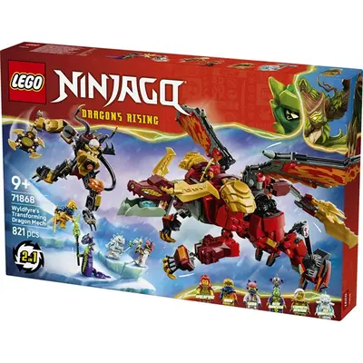 LEGO® NINJAGO® Wyldfyre átalakuló sárkányrobotja 71868 – 2. kép