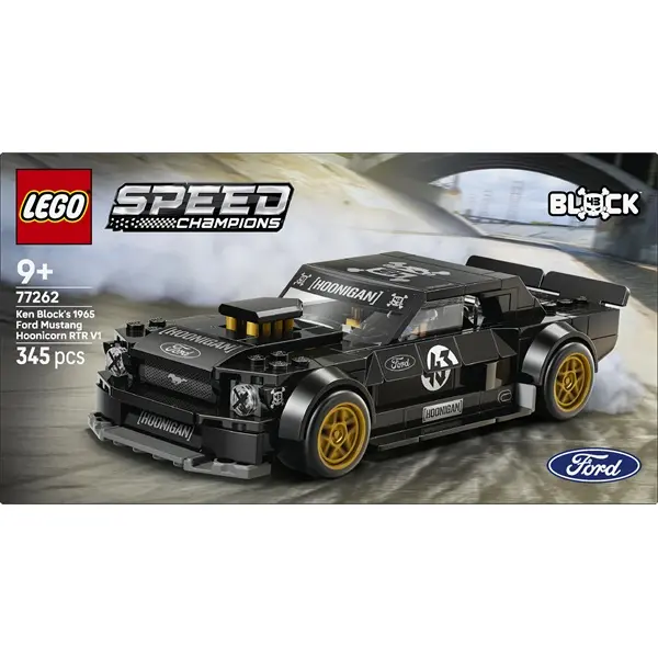 LEGO® Speed Champions Ken Block 65 Ford Mustang Hoonicorn V1-je 77262 – 3. kép