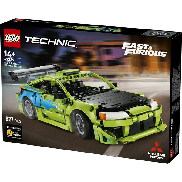 LEGO® Technic Fast and Furious Mitsubishi Eclipse autó 42229 – 2. kép