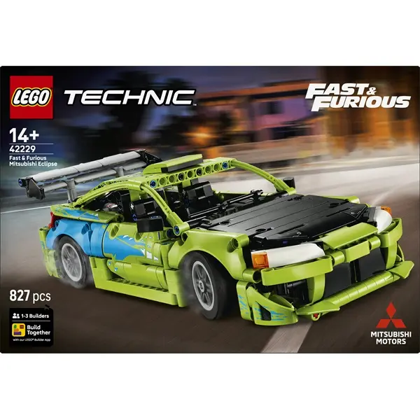 LEGO® Technic Fast and Furious Mitsubishi Eclipse autó 42229 – 3. kép