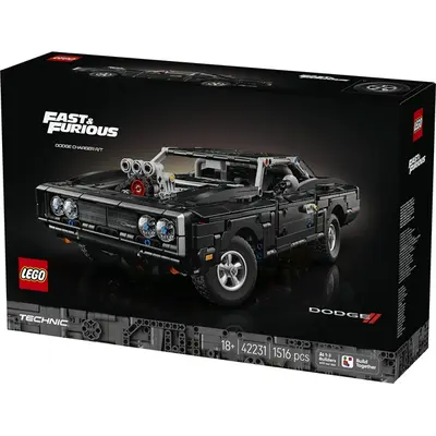 LEGO® Technic Fast and Furious Dodge Charger R /T autó 42231 – 2. kép