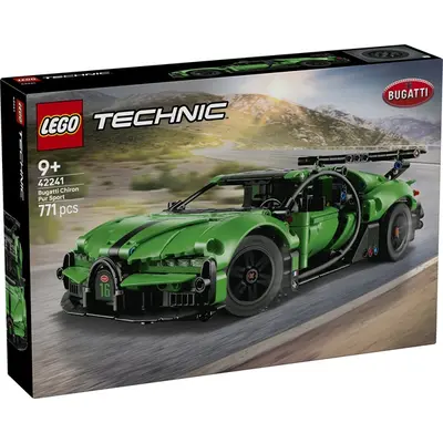 LEGO® Technic Zöld Bugatti Chiron Pur Sport hiperautó 42241