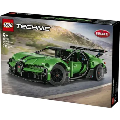 LEGO® Technic Zöld Bugatti Chiron Pur Sport hiperautó 42241 – 2. kép