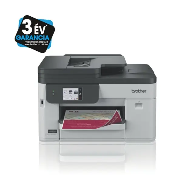 BROTHER Tintasugaras MFP NY/M/S/F MFCJ5010DW, A4, 28 lap/perc, WiFi/LAN/USB, DADF, duplex, 4800x1200dpi, 512MB