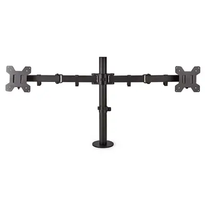 Nedis MMDOSD110BK 15"-32" asztali 2 monitor tartóállvány, VESA 75x75 / 100x100 – 2. kép
