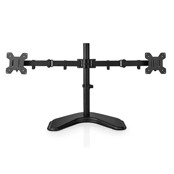 Nedis MMDOSD110BK 15"-32" asztali 2 monitor tartóállvány, VESA 75x75 / 100x100 – 3. kép